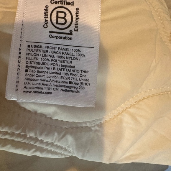 Altheta Fleece Hybrid Coat size XL NWT - Picture 5 of 5